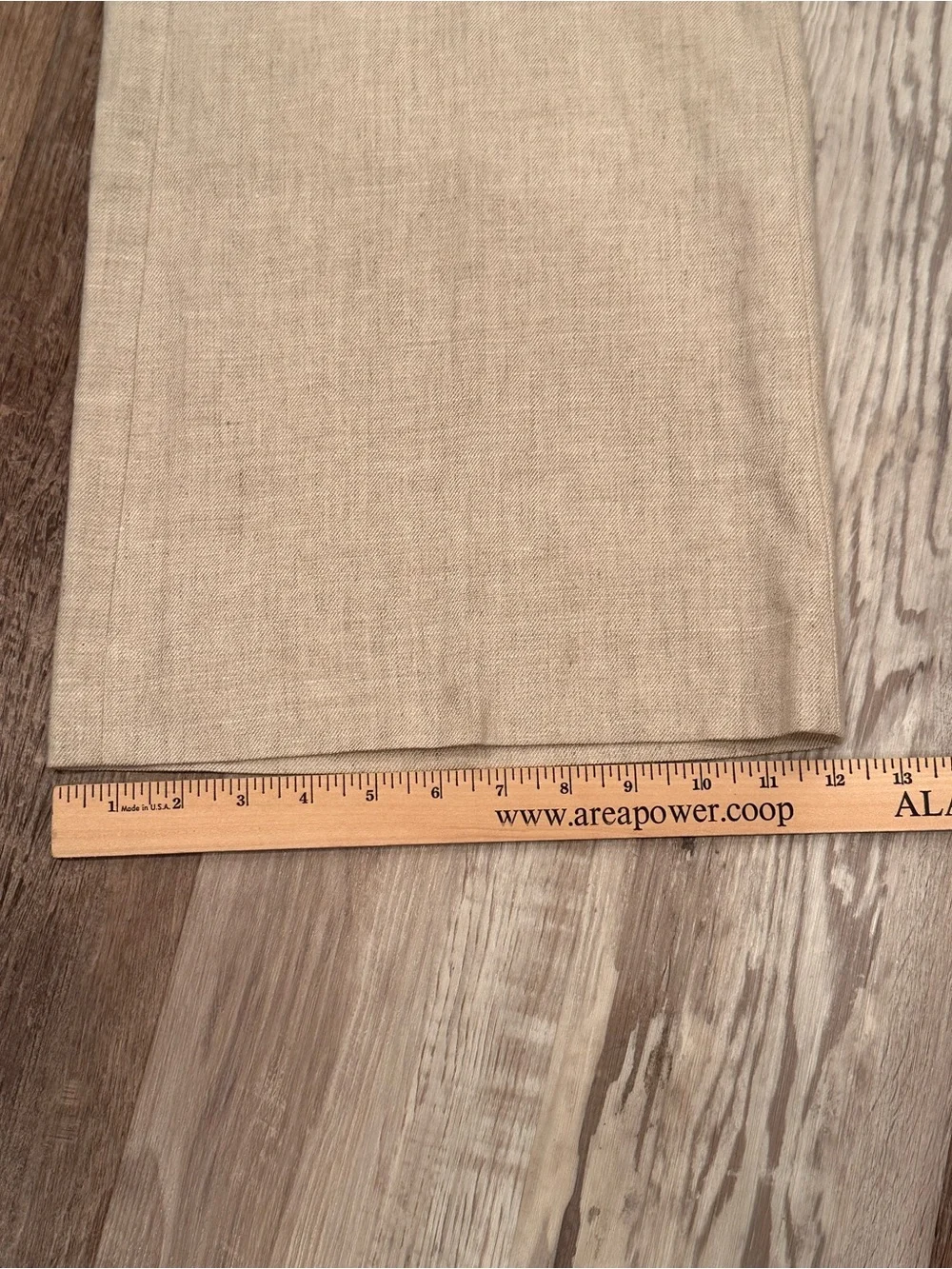 J. Crew Carolina Wide-Leg High-Waist Linen-Blend Pants NWT 12P Office Neutral